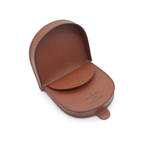 Louis Vuitton Porte Monet Cuvette Coin Case Coin Purse Monogram Brown - Picture 4 of 7